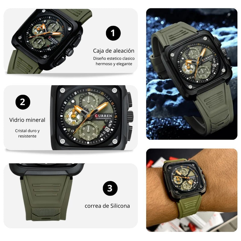 Reloj Curren 8461 Verde