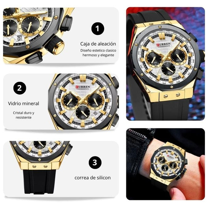 Reloj Curren 8464 Negro
