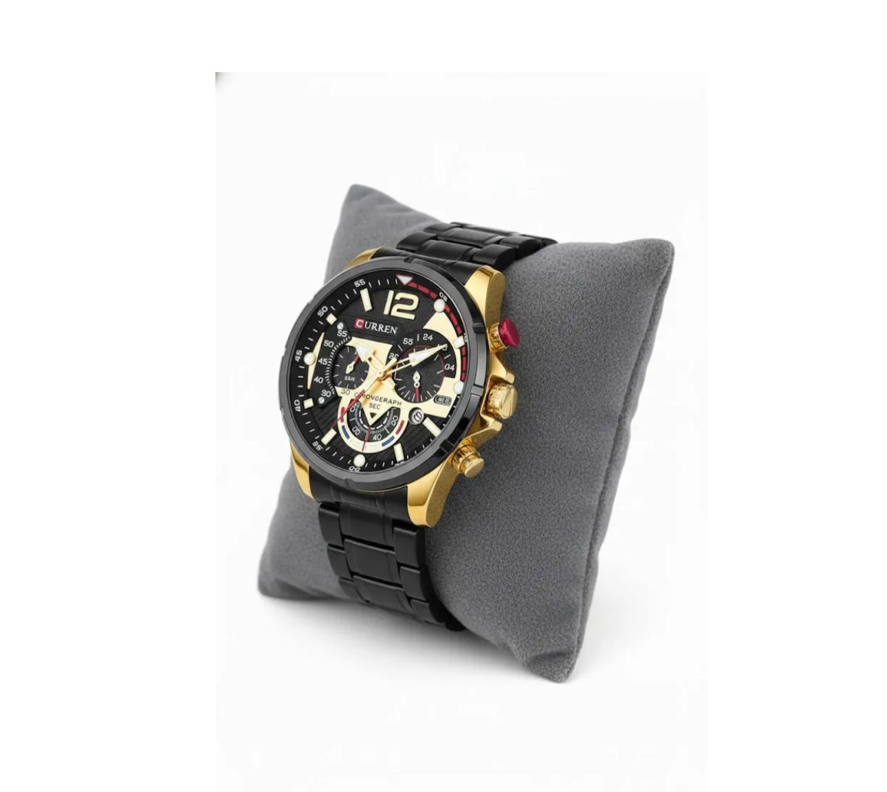 Reloj Curren 8395 Negro - Dorado