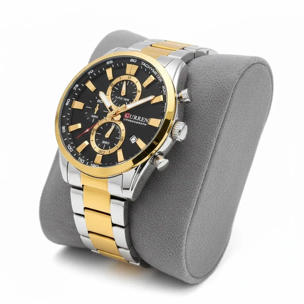 Reloj Curren 8445 Dorado - negro