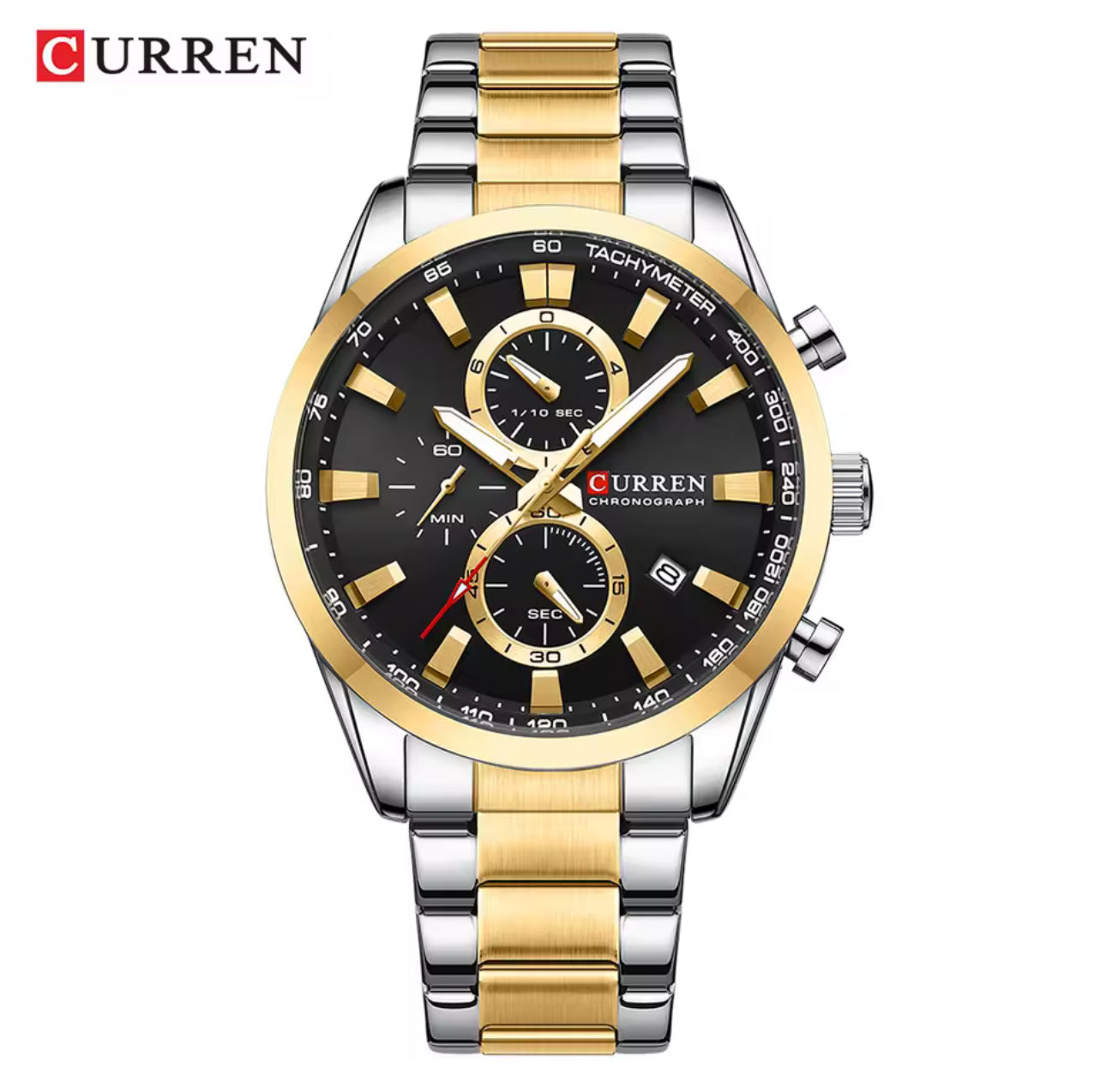 Reloj Curren 8445 Dorado - negro